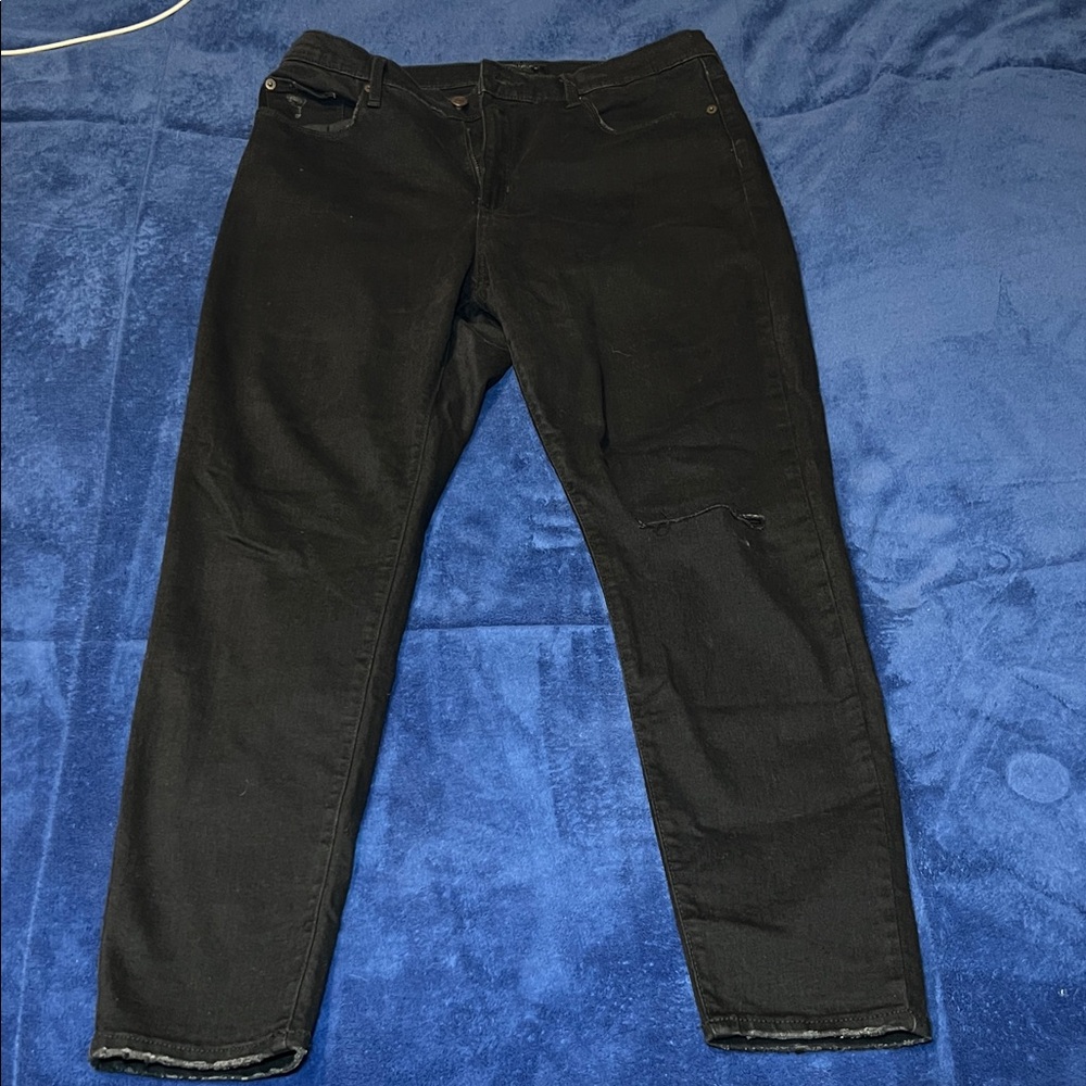 Banana Republic Black Boyfriend Jeans